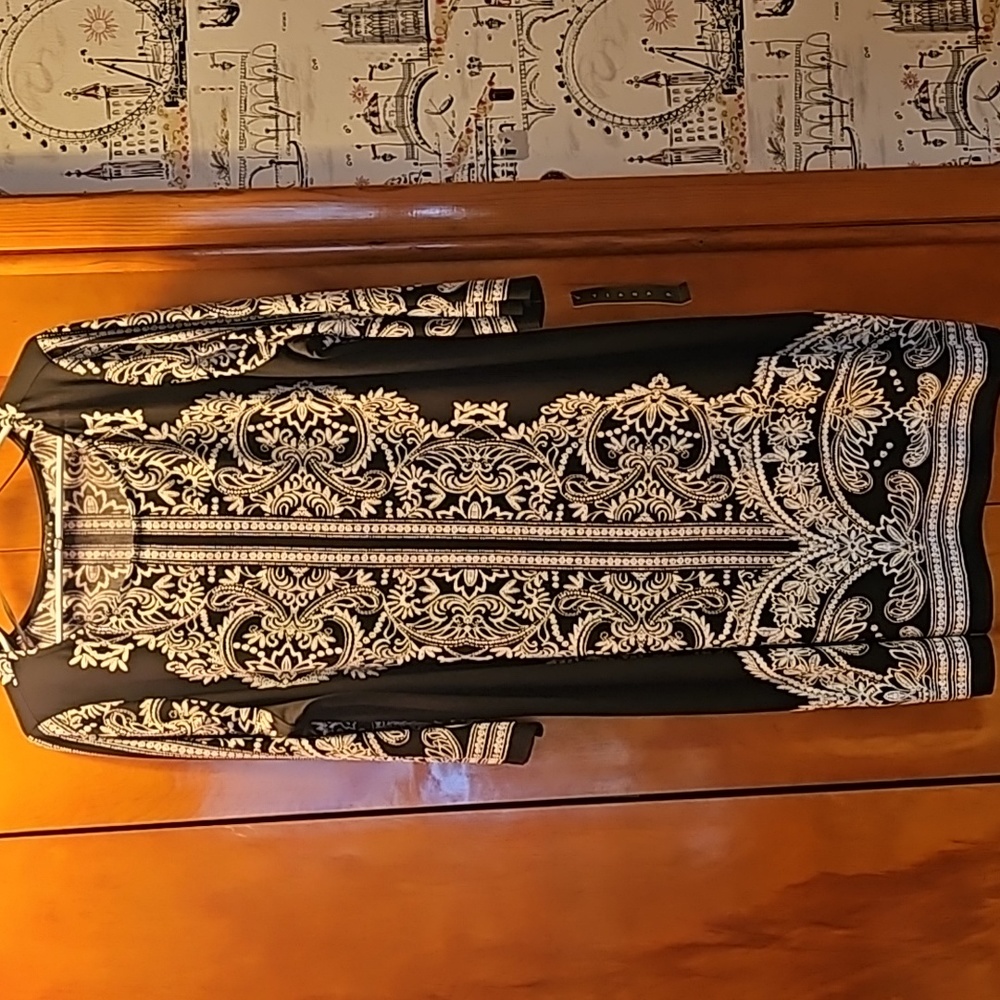 3/4 sleeve dress